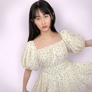 J.ING Ivory Garland Garden Dress